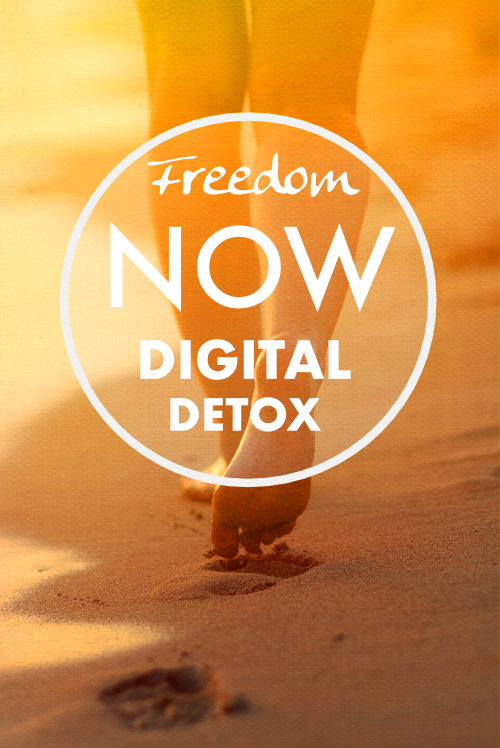 Freedom Now Digital Detox book cover