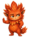 Ember, the red Anger feeling familiar