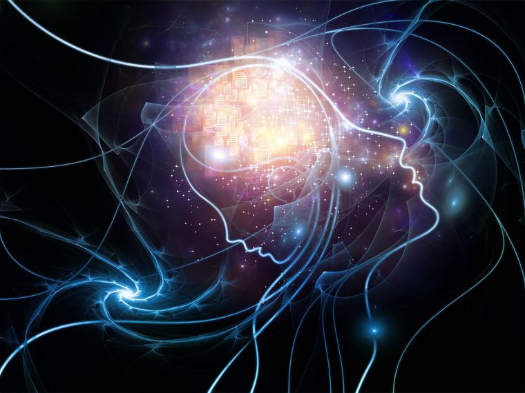 A brain shown as a network of connections
