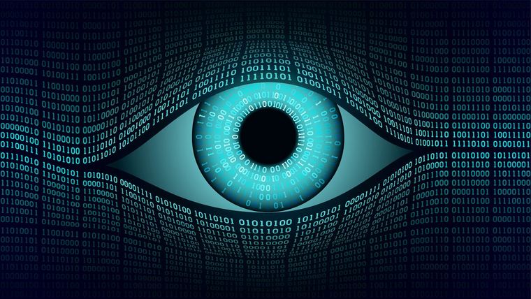 Eye binary watching