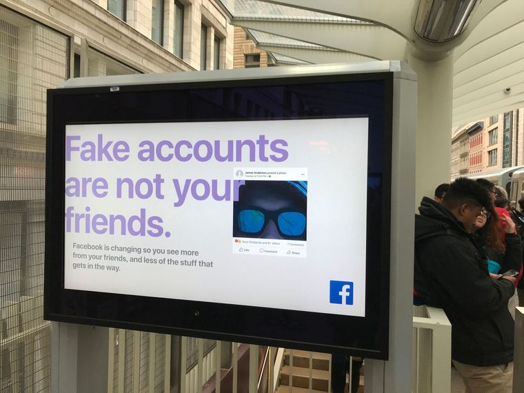 Fake accounts