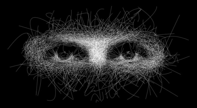Scribble eyes